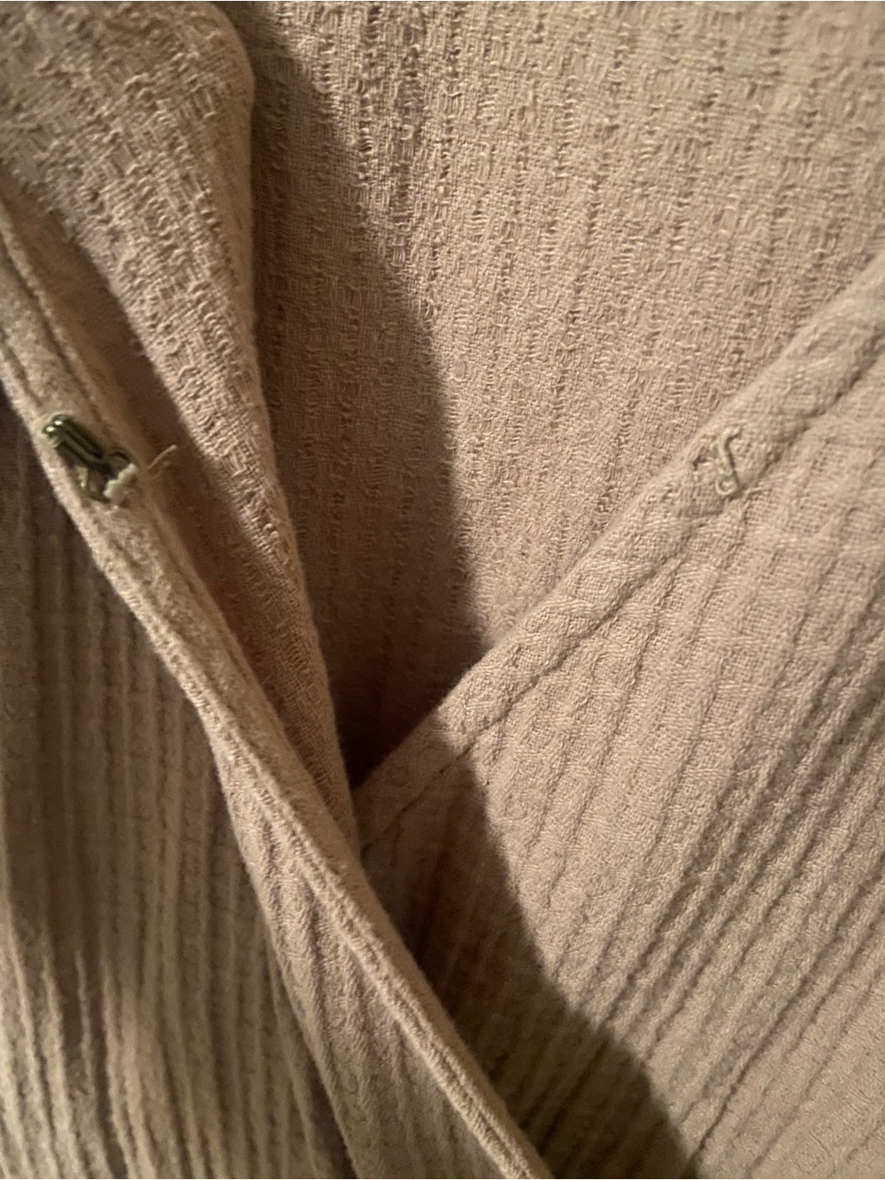 Prana Waffle-Knit Beige Jumpsuit